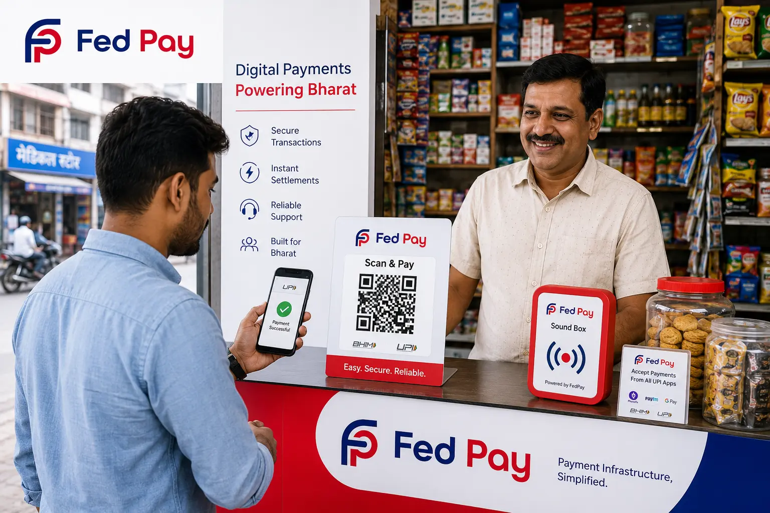 Merchants empowered by FedPay